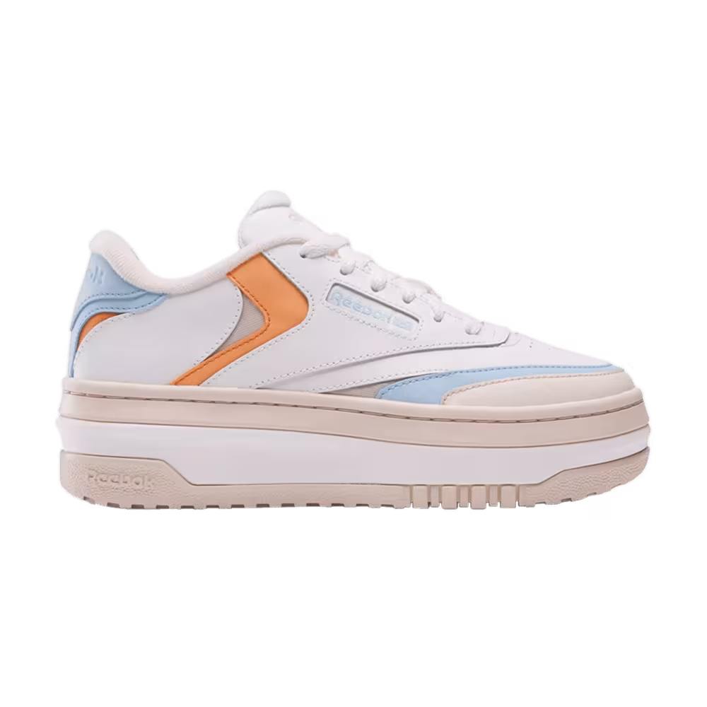 Reebok Women's Club C Extra Chalk Tapioca Soft Blue