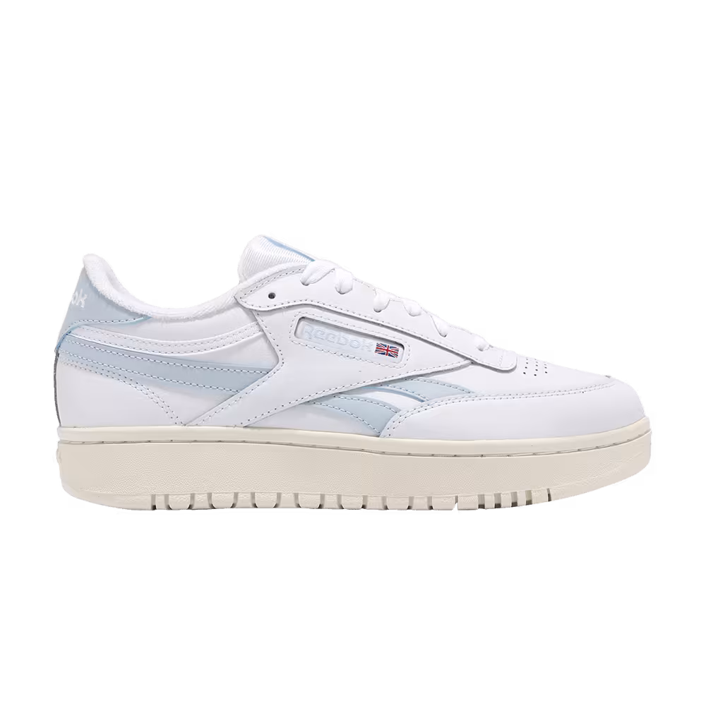 Reebok Women's Club C Double Revenge White Feel Good Blue