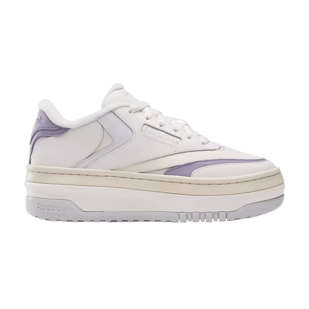 Reebok Women's Club C Extra Vintage Chalk Dusk Purple
