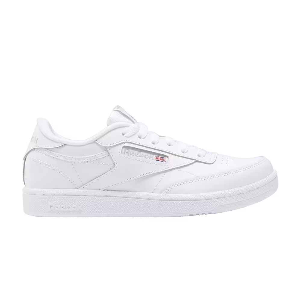 Reebok Club C Big Kid White Sheer Grey