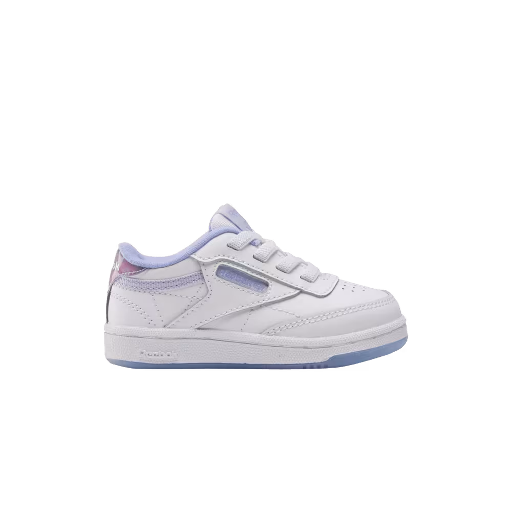 Reebok Club C Little Kid White Lucid Lilac