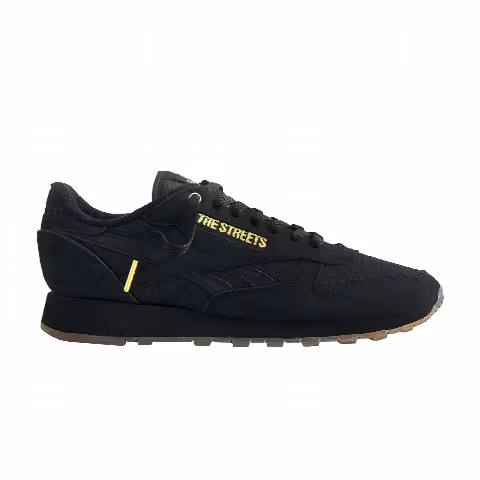 END. x The Streets x Reebok Classic Leather 'Black Gold Metallic'