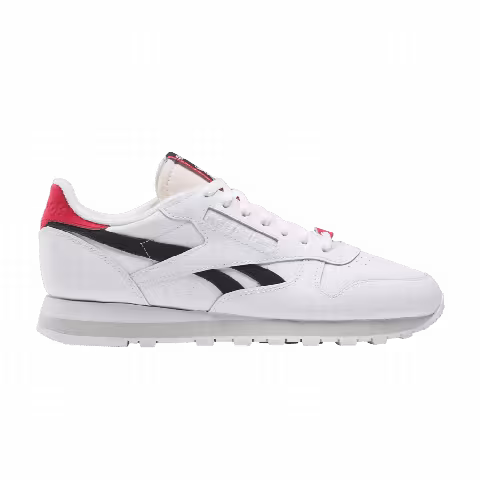 Reebok Classic Leather 'White Black Vector Red'
