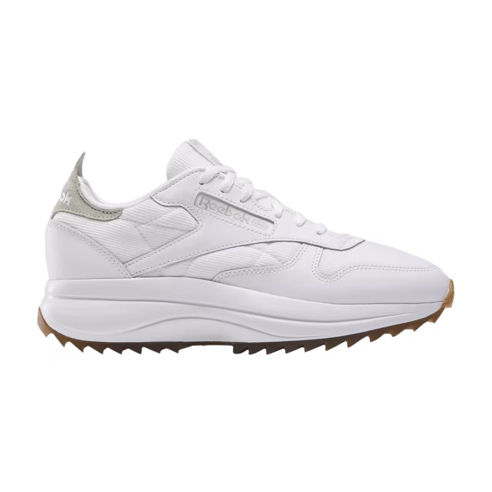 Reebok Women's Classic Leather SP Extra White Vintage Green Gum