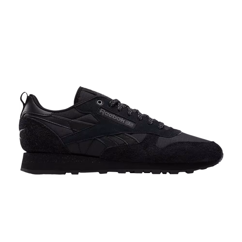 Reebok Classic Leather Black Grey