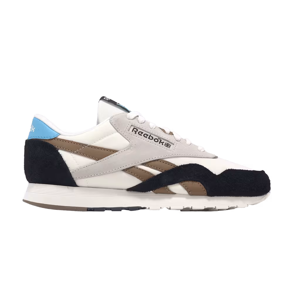 Reebok Classic Nylon Vintage Black Chalk Trek Brown