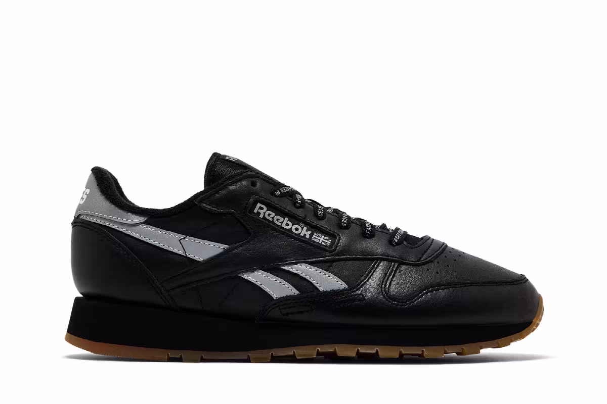 Reebok Places+Faces x Classic Leather Black, view 2