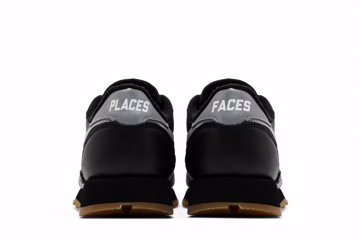 Reebok Places+Faces x Classic Leather Black, view 7