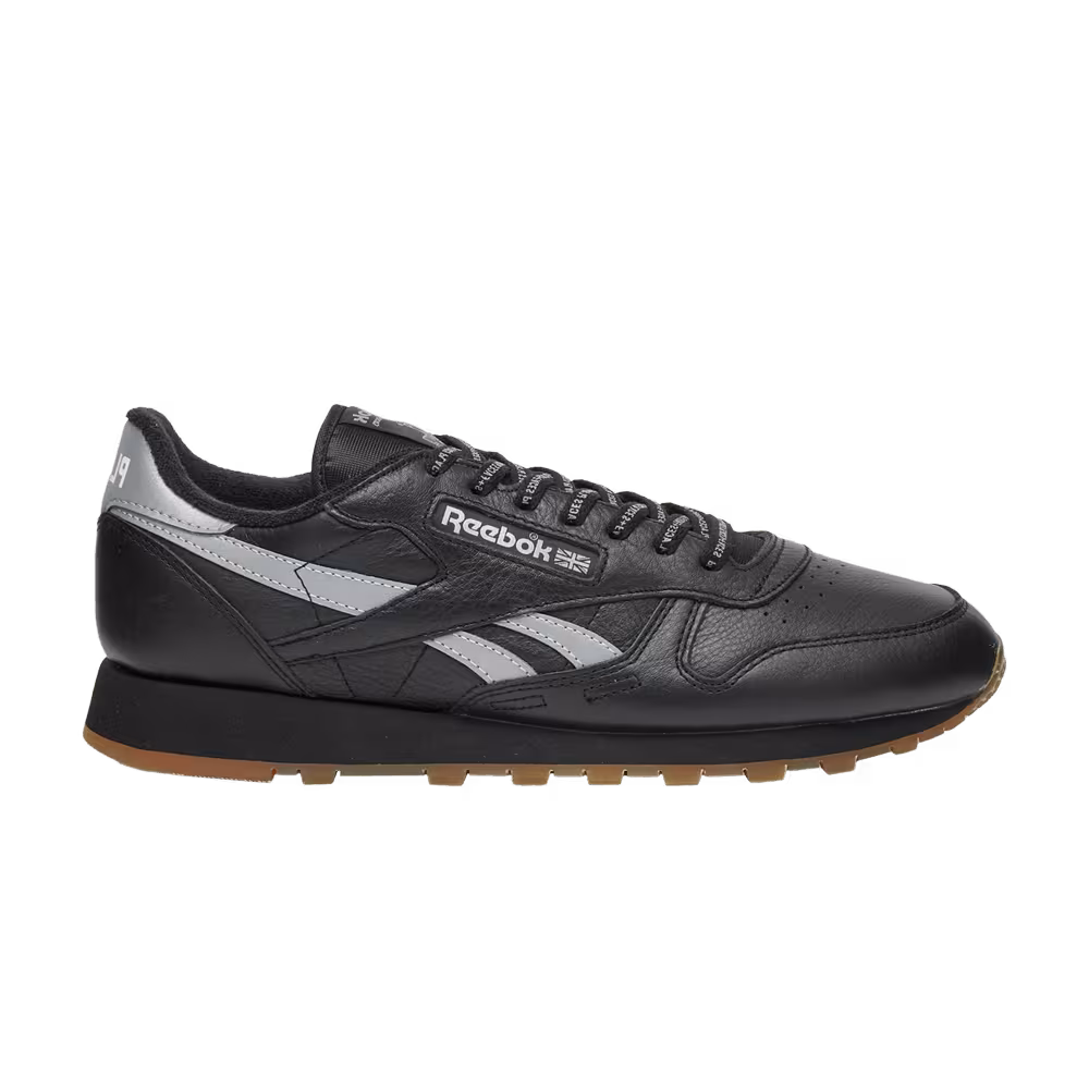 Places + Faces x Reebok Classic Leather Catalyst LTD Black Silver