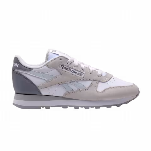 Reebok Wmns Classic Leather 'White Double Grey'