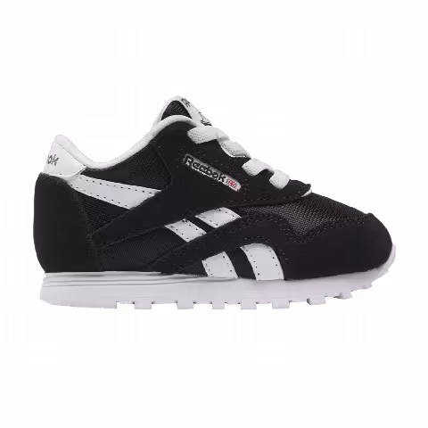 Reebok Classic Nylon Toddler 'Black White'