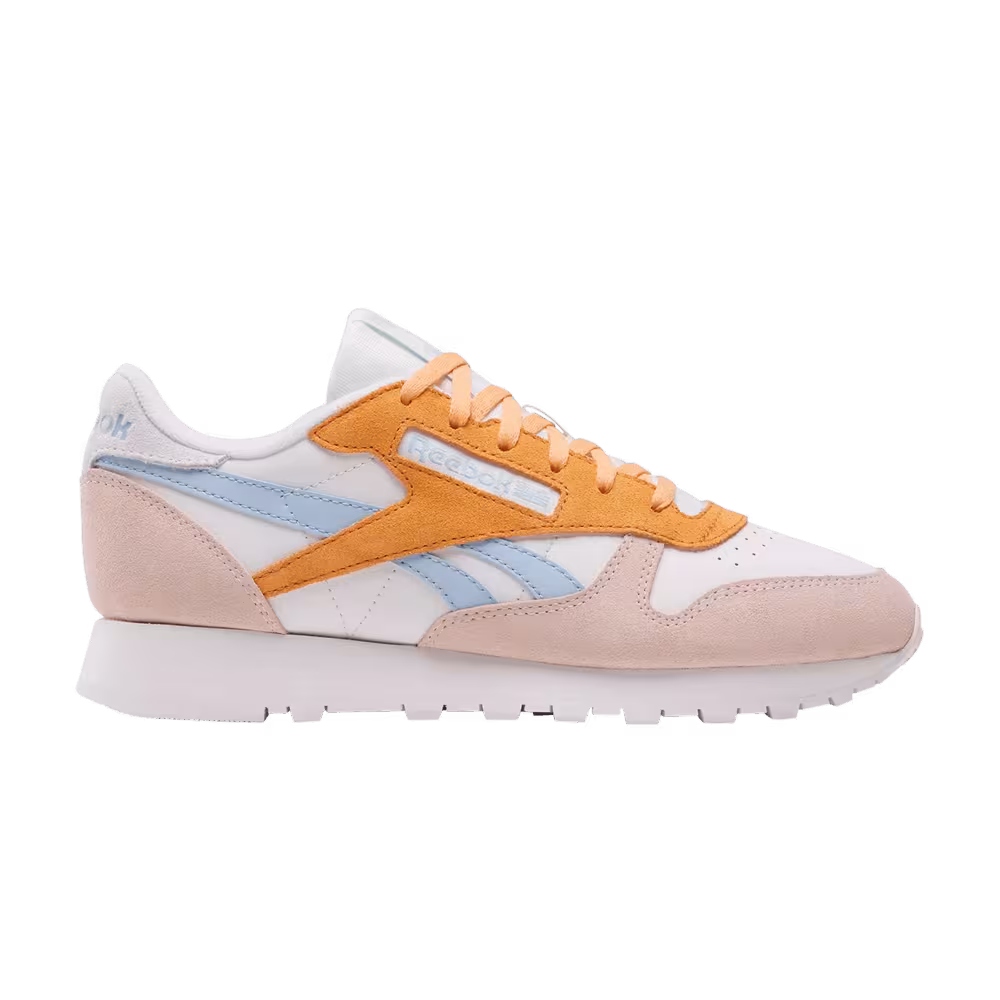 Reebok Women's Classic Leather Chalk Washed Clay Blue