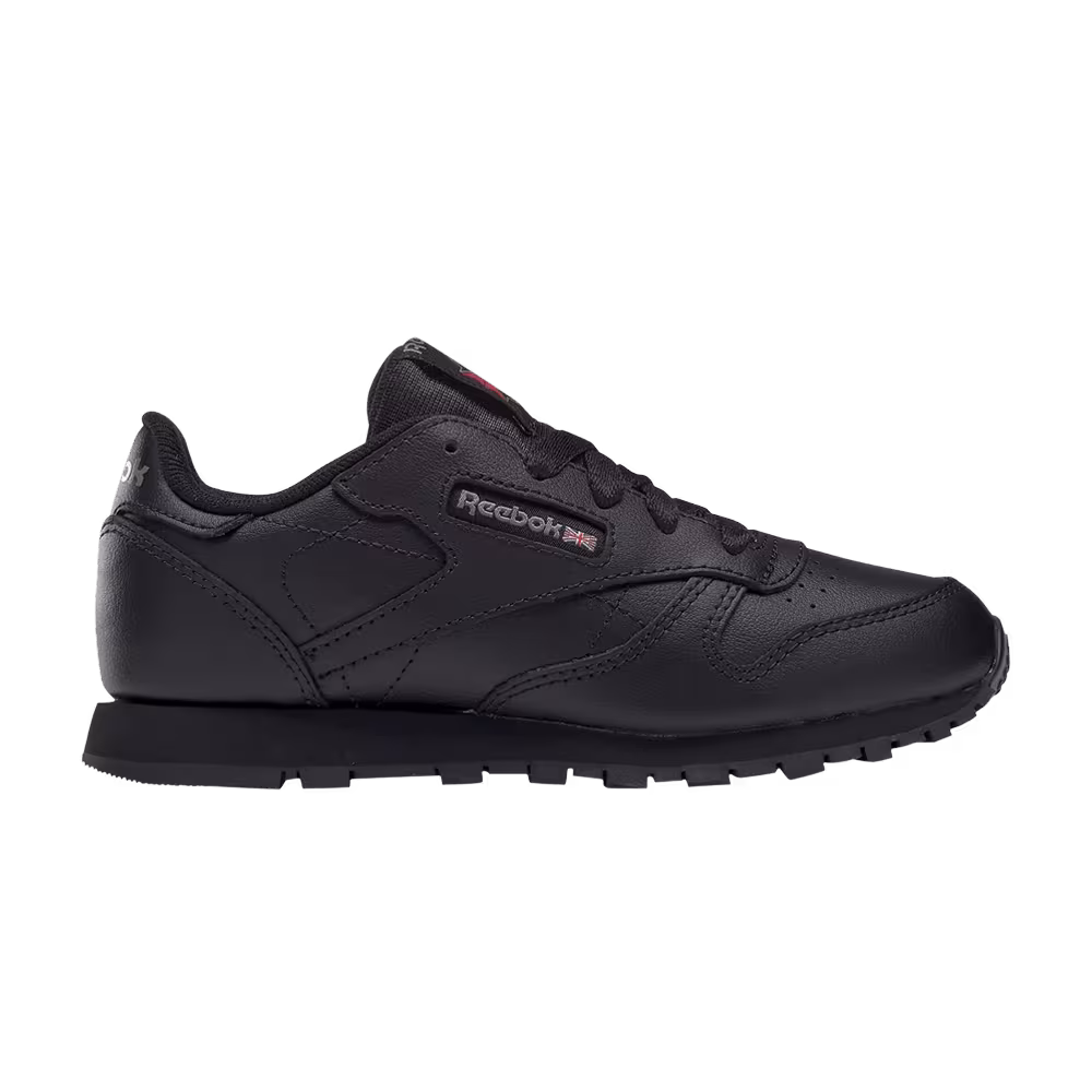 Reebok Classic Leather Little Kid Triple Black