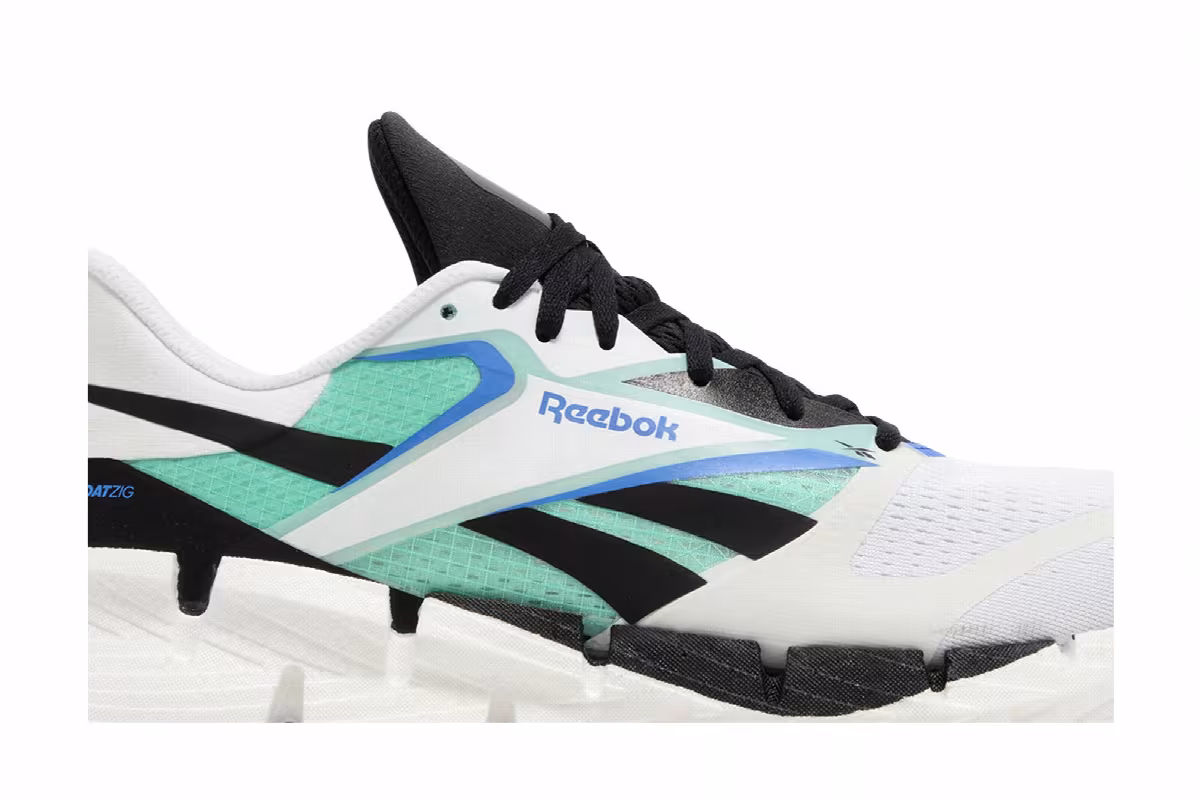 Reebok FloatZig 1 White Cyber Mint, view 3