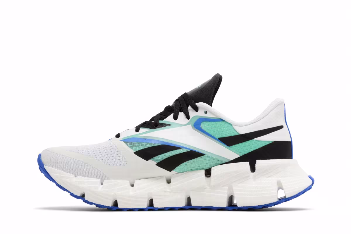 Reebok FloatZig 1 White Cyber Mint, view 4