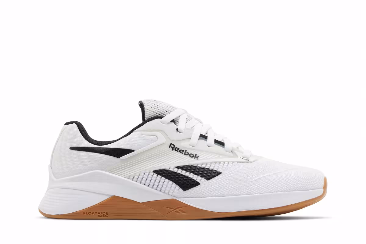 Reebok Nano X4 White Black Gum, view 2