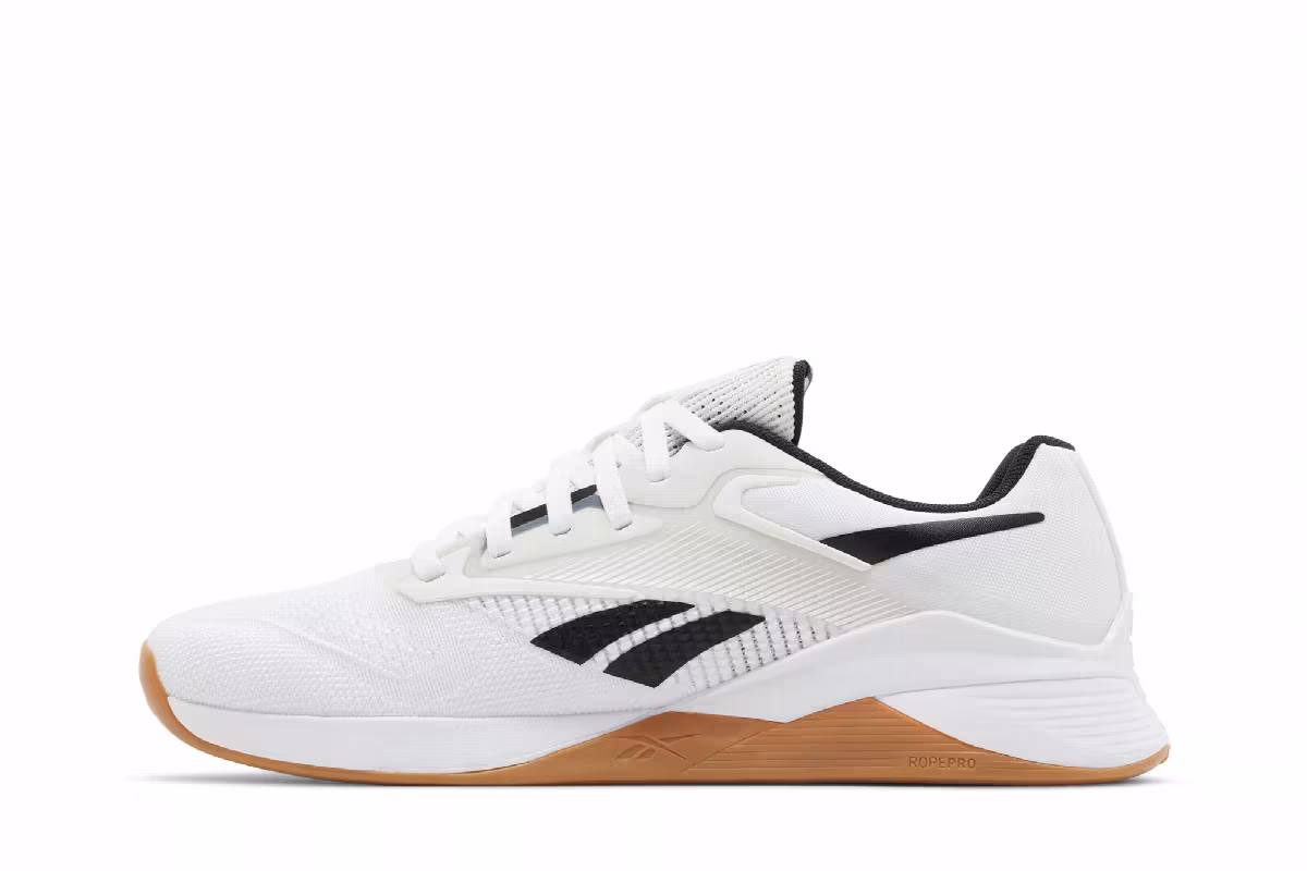 Reebok Nano X4 White Black Gum, view 4