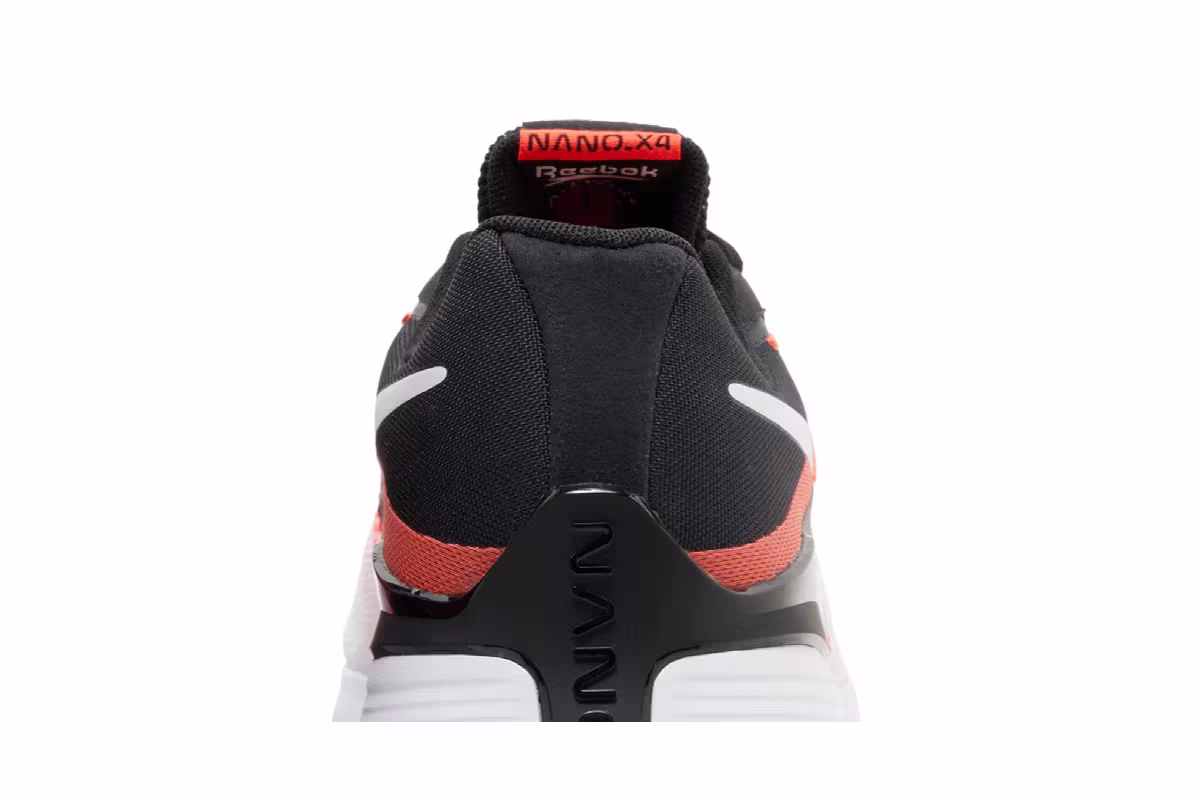 Reebok Nano X4 Black Orange Flare, view 8