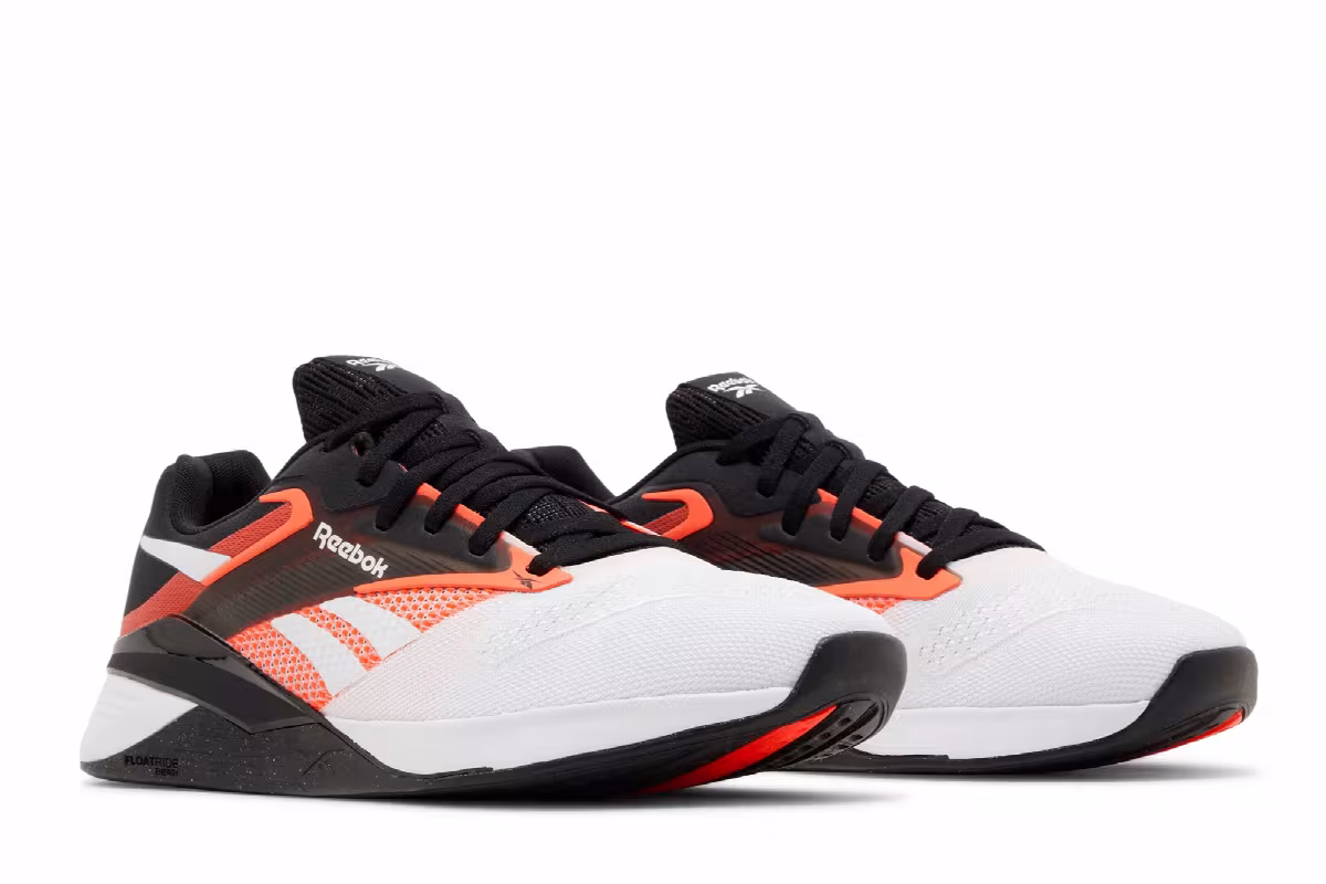 Reebok Nano X4 Black Orange Flare, view 9