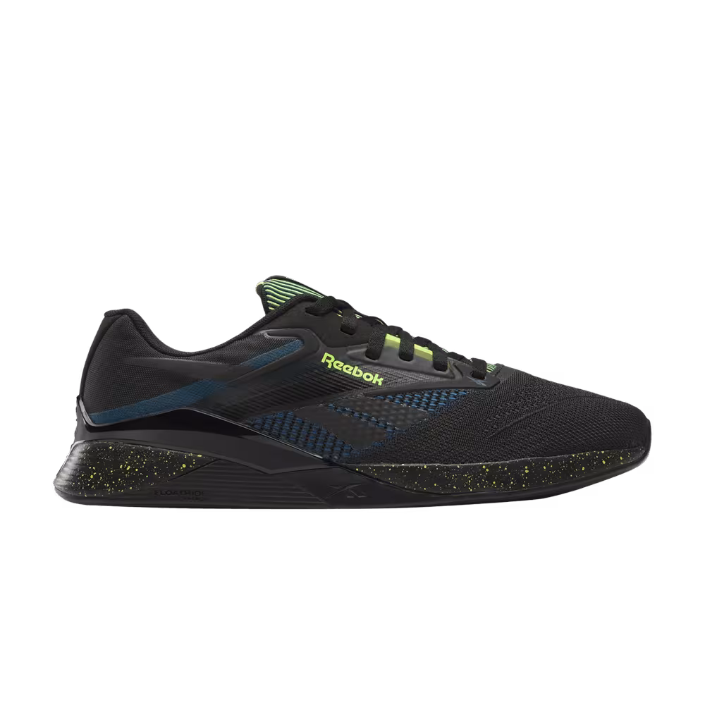 Reebok Nano X4 Black Blue Digital Lime