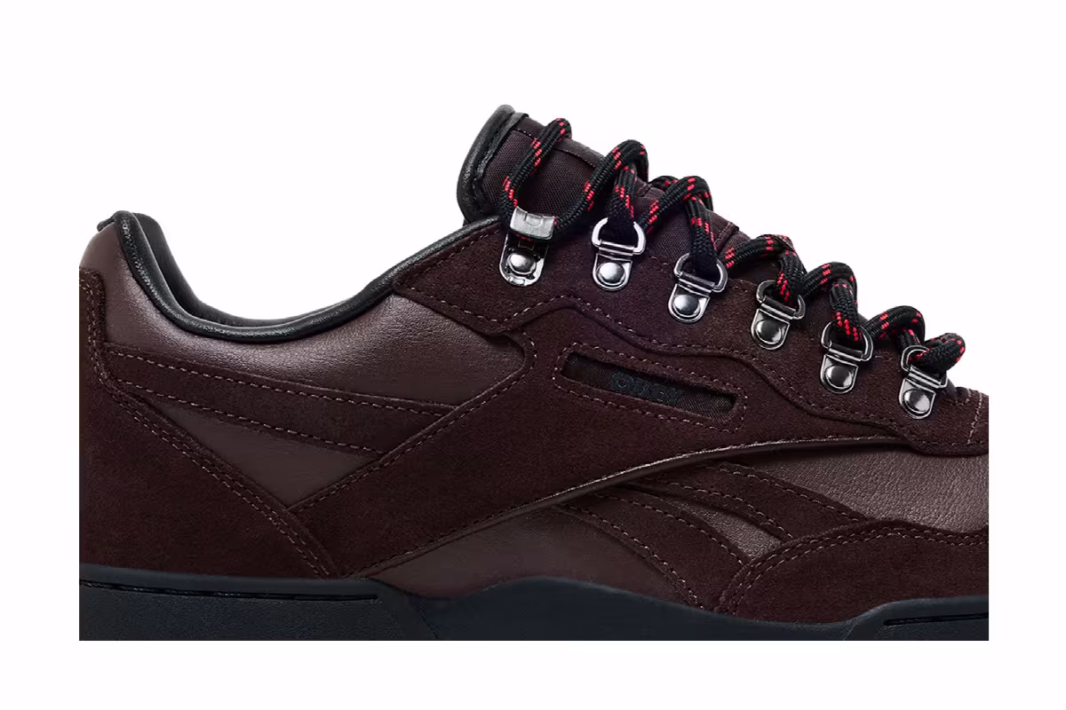 OBEY x Reebok BB4000 2 Brown Red, view 3