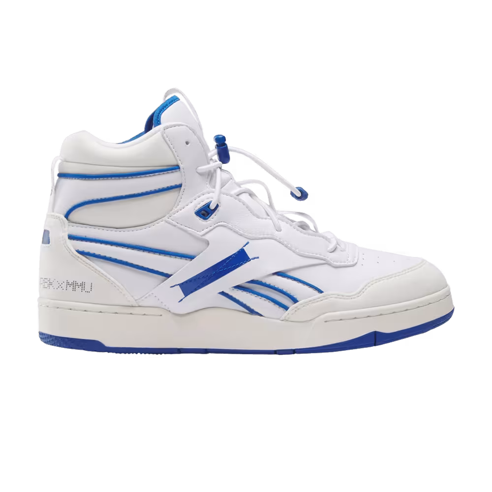 Milk Makeup x Reebok BB4000 2 Mid Vegan White Vector Blue