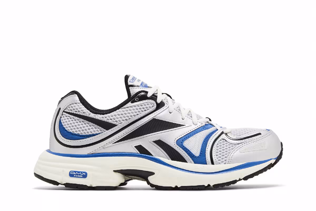Reebok Premier Road Plus 6 Silver Metallic Vector Blue, view 2