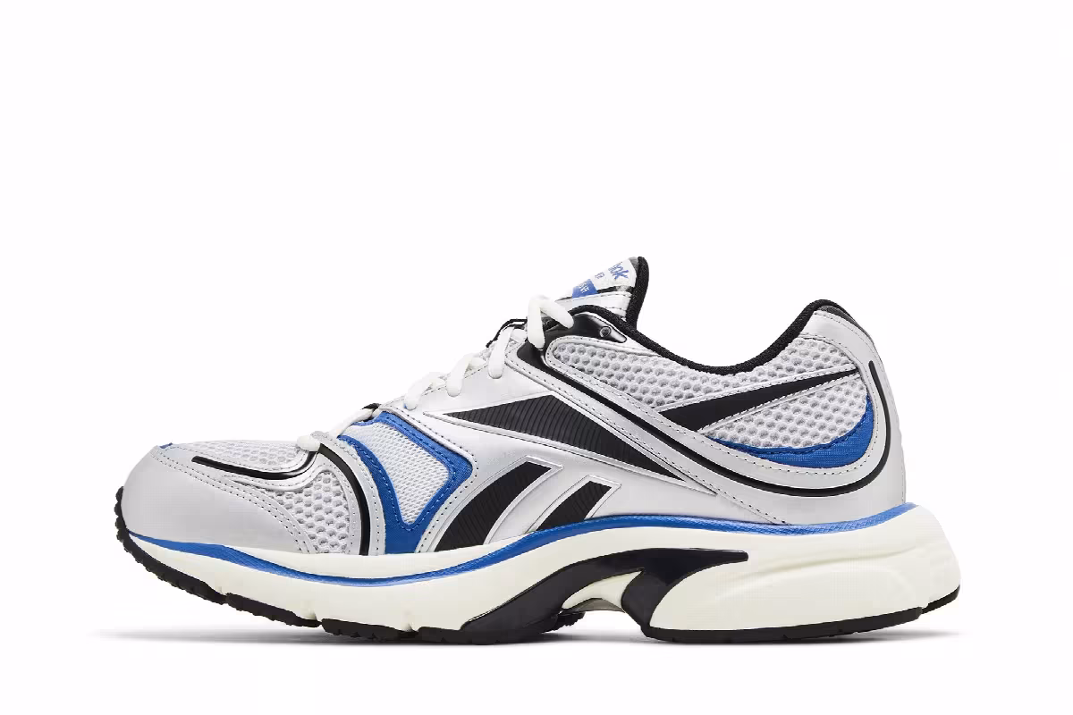 Reebok Premier Road Plus 6 Silver Metallic Vector Blue, view 4
