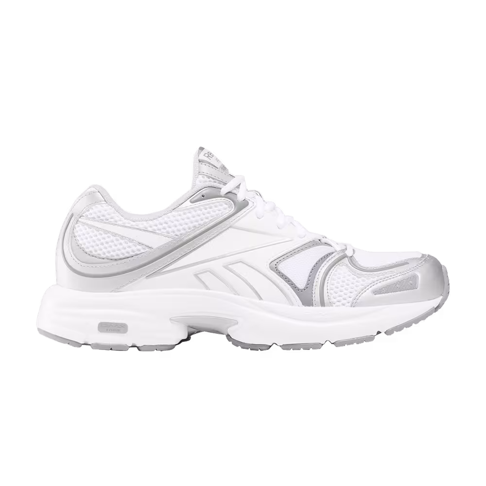 Reebok Premier Road Plus 6 White Silver Metallic