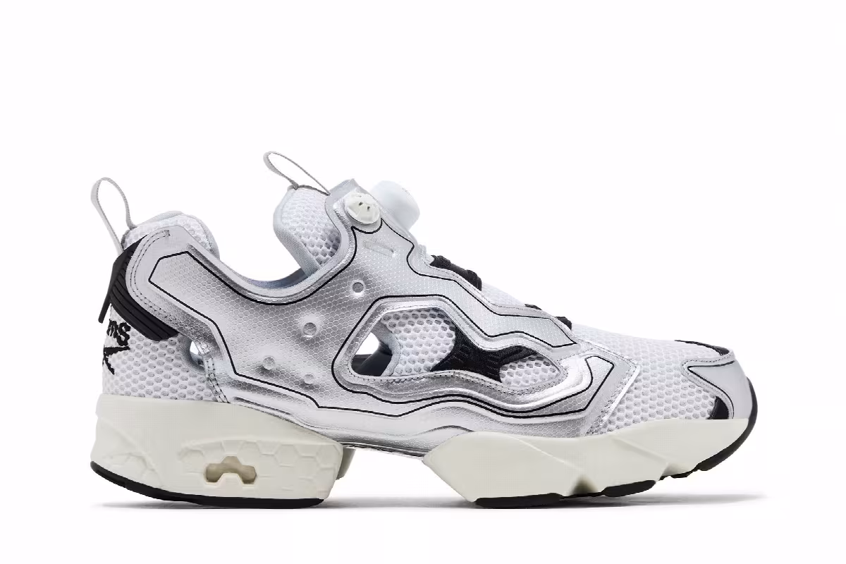 BEAMS x Reebok InstaPump Fury 94 White Pure Grey, view 2