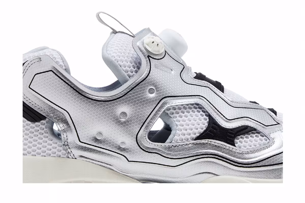 BEAMS x Reebok InstaPump Fury 94 White Pure Grey, view 3