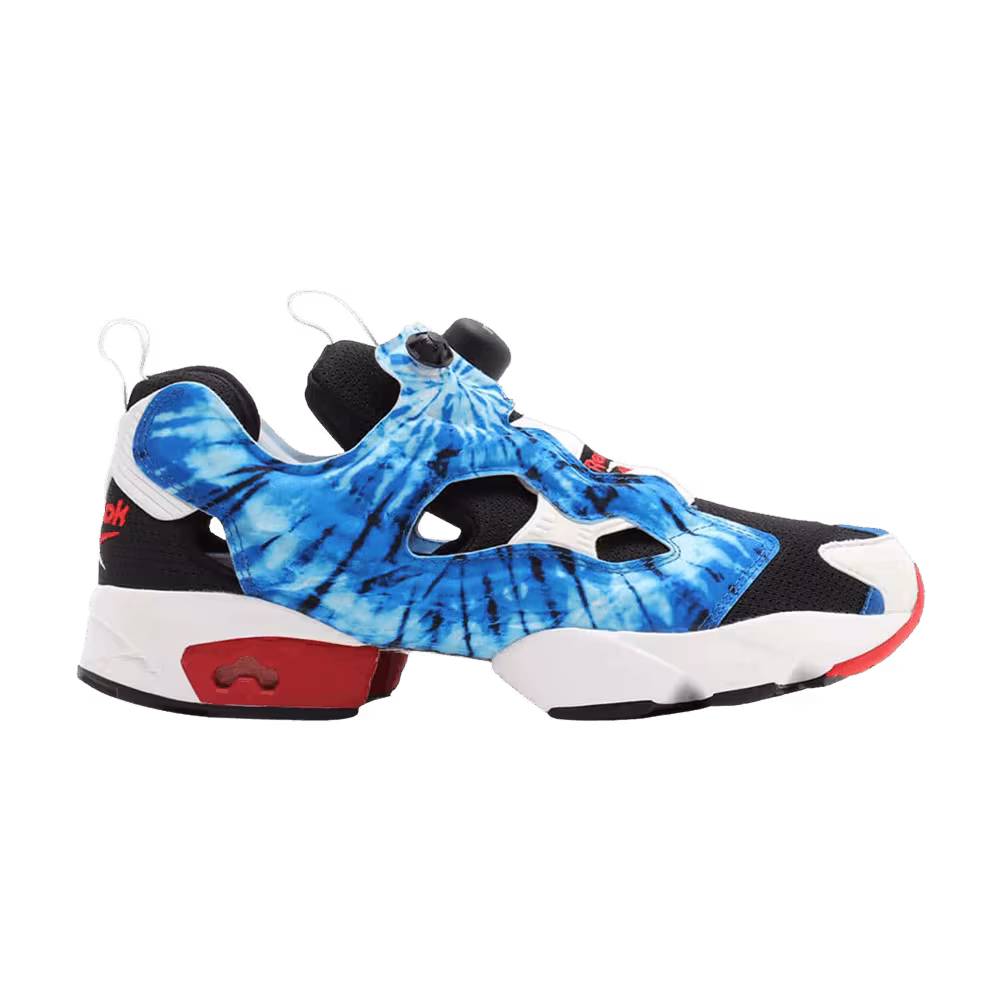 XLARGE x atmos x Reebok InstaPump Fury 94 Blue Tie-Dye
