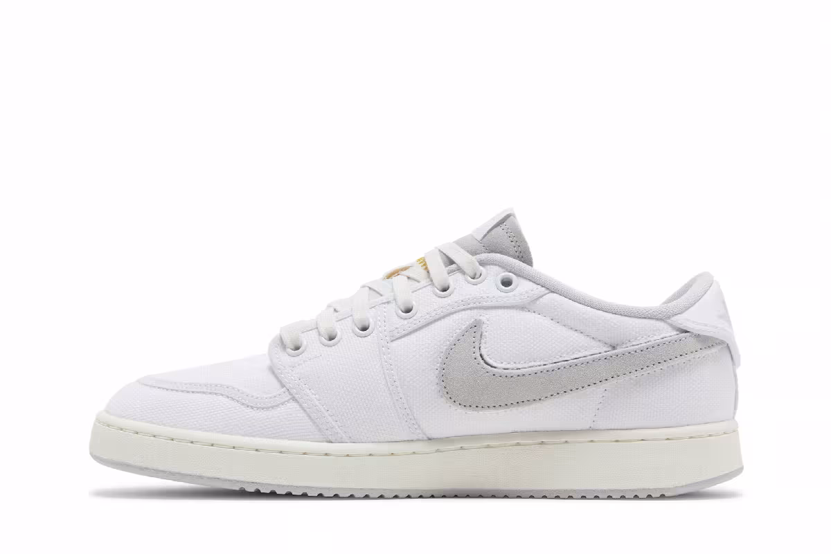 Union LA x Air Jordan 1 KO Low White Neutral Grey, view 4