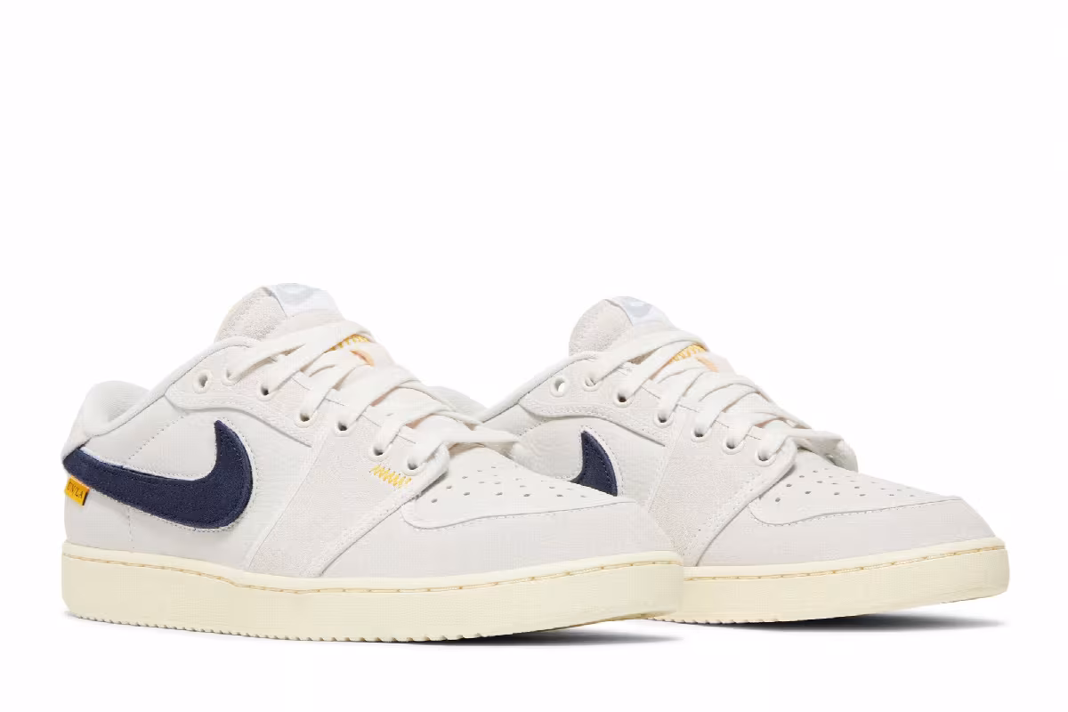 Union LA x Air Jordan 1 KO Low Sail Muslin, view 9