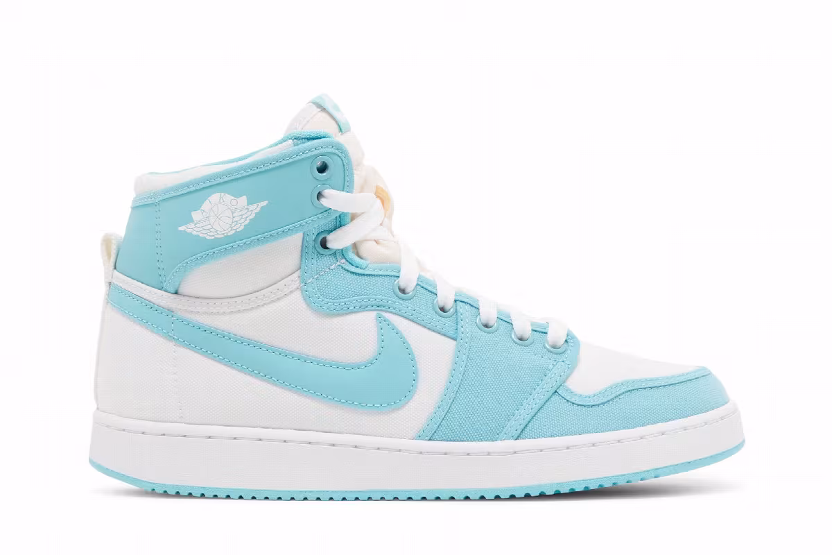 Air Jordan 1 KO High Bleached Aqua, view 2