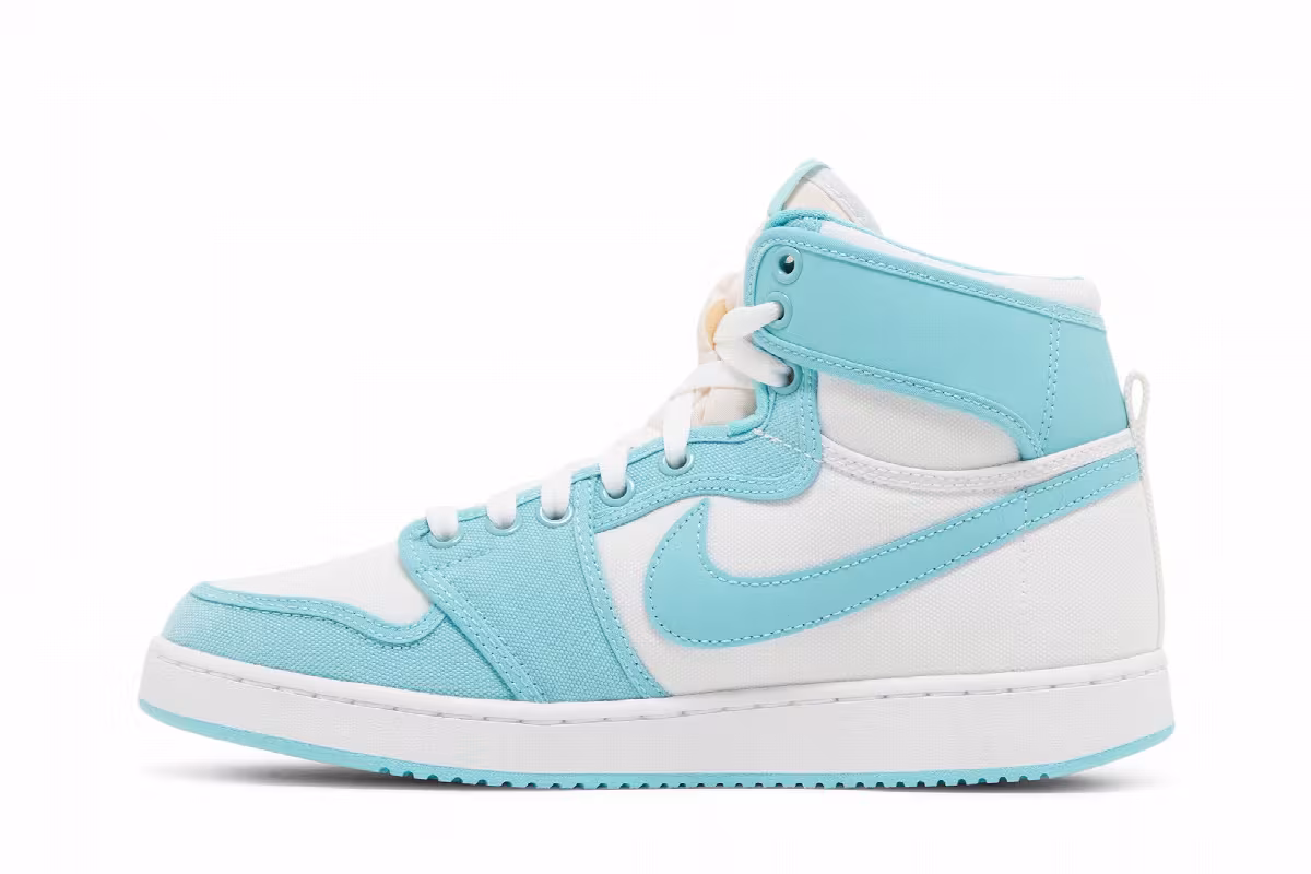 Air Jordan 1 KO High Bleached Aqua, view 4