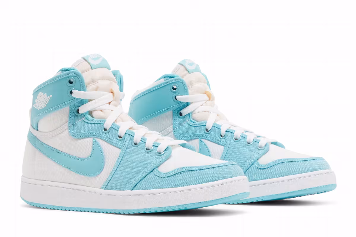 Air Jordan 1 KO High Bleached Aqua, view 9