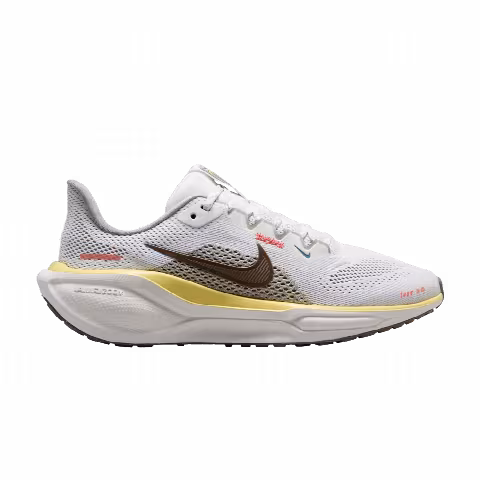 Nike Air Zoom Pegasus 41 GS 'White Mink Brown Yellow'
