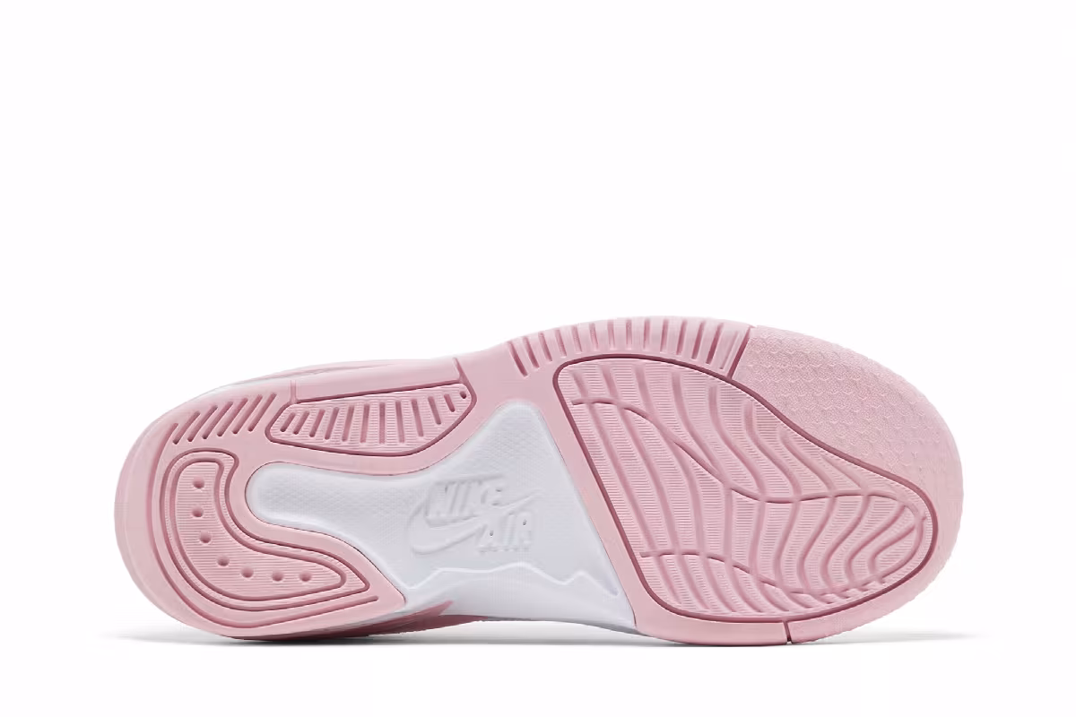 Air Jordan Max Aura 5 GS White Fierce Pink, view 5