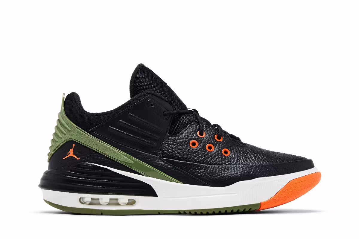 Air Jordan Max Aura 5 Black Sky J Light Olive, view 2