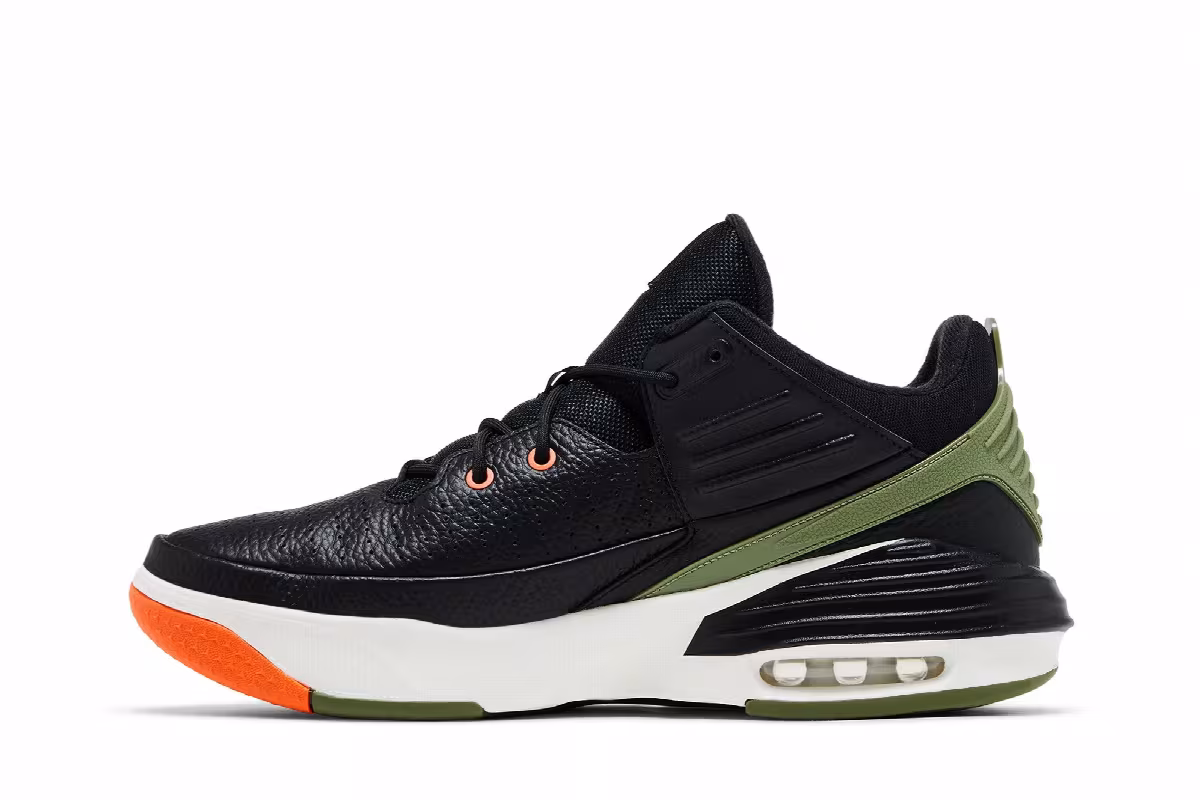 Air Jordan Max Aura 5 Black Sky J Light Olive, view 4