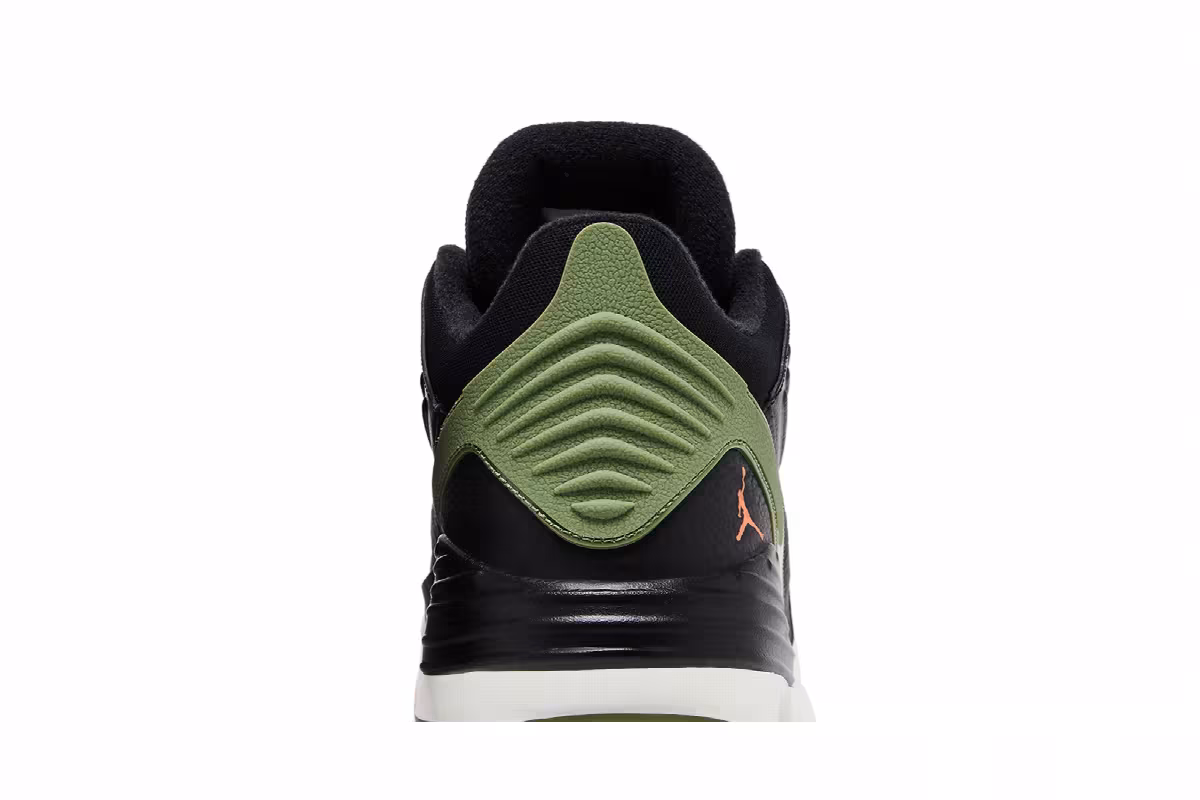 Air Jordan Max Aura 5 Black Sky J Light Olive, view 8