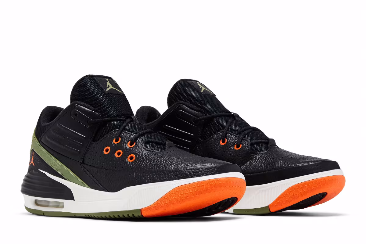 Air Jordan Max Aura 5 Black Sky J Light Olive, view 9