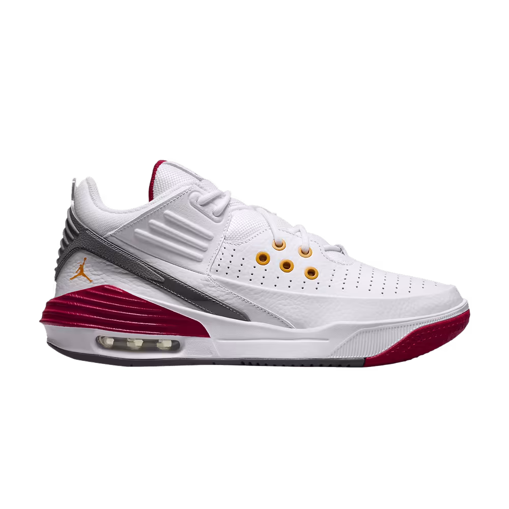 Air Jordan Max Aura 5 White Cardinal Red