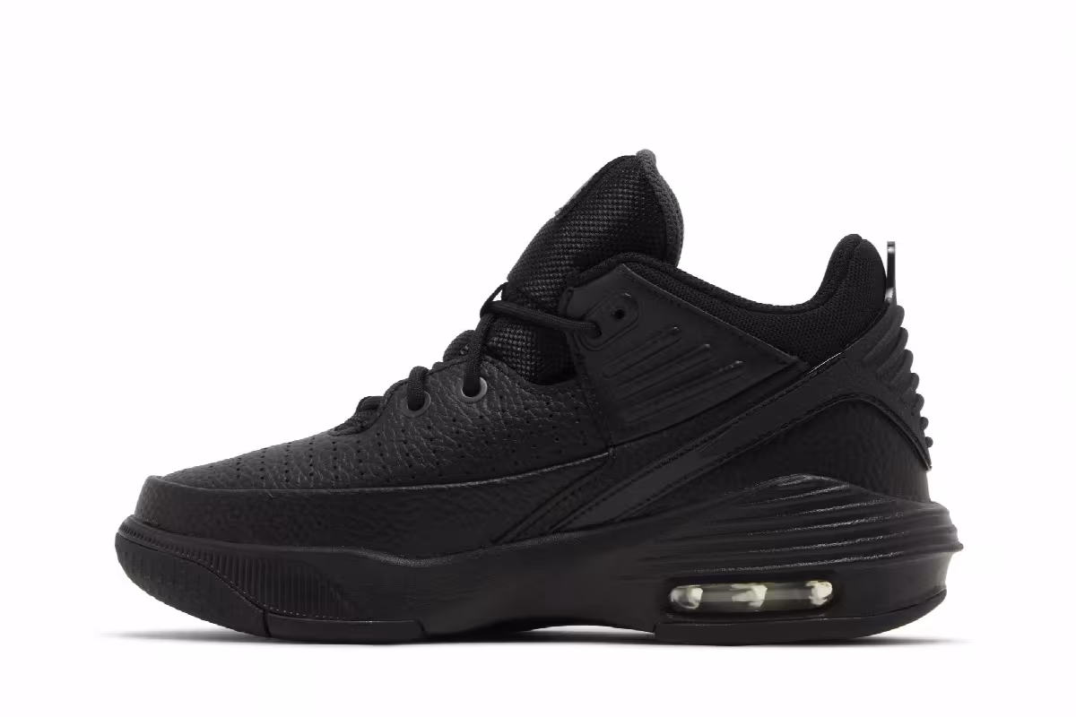 Air Jordan Max Aura 5 GS Black Anthracite, view 4