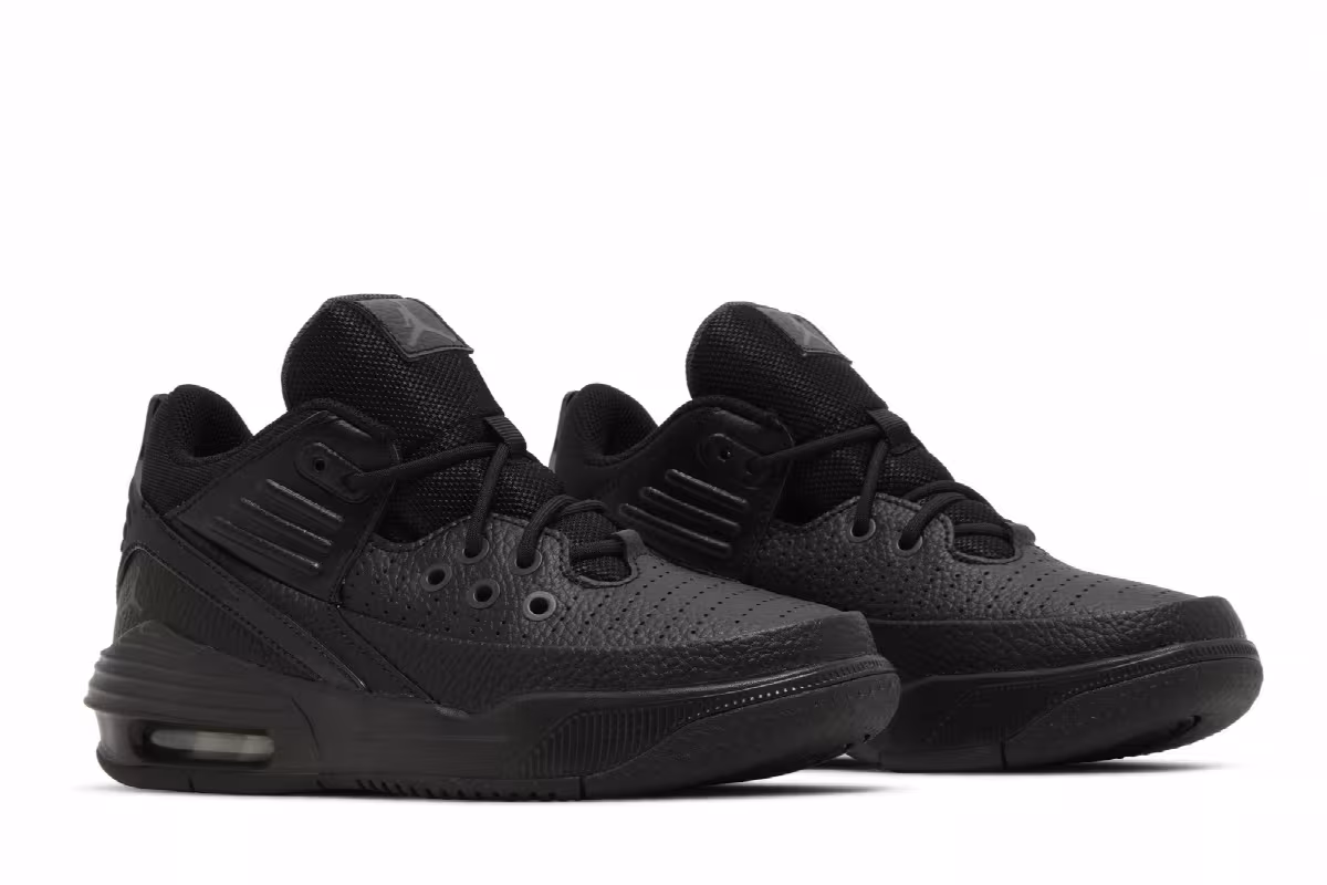 Air Jordan Max Aura 5 GS Black Anthracite, view 9