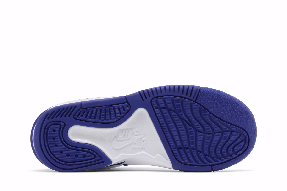 Air Jordan Max Aura 5 GS White Radiant Blue, view 5