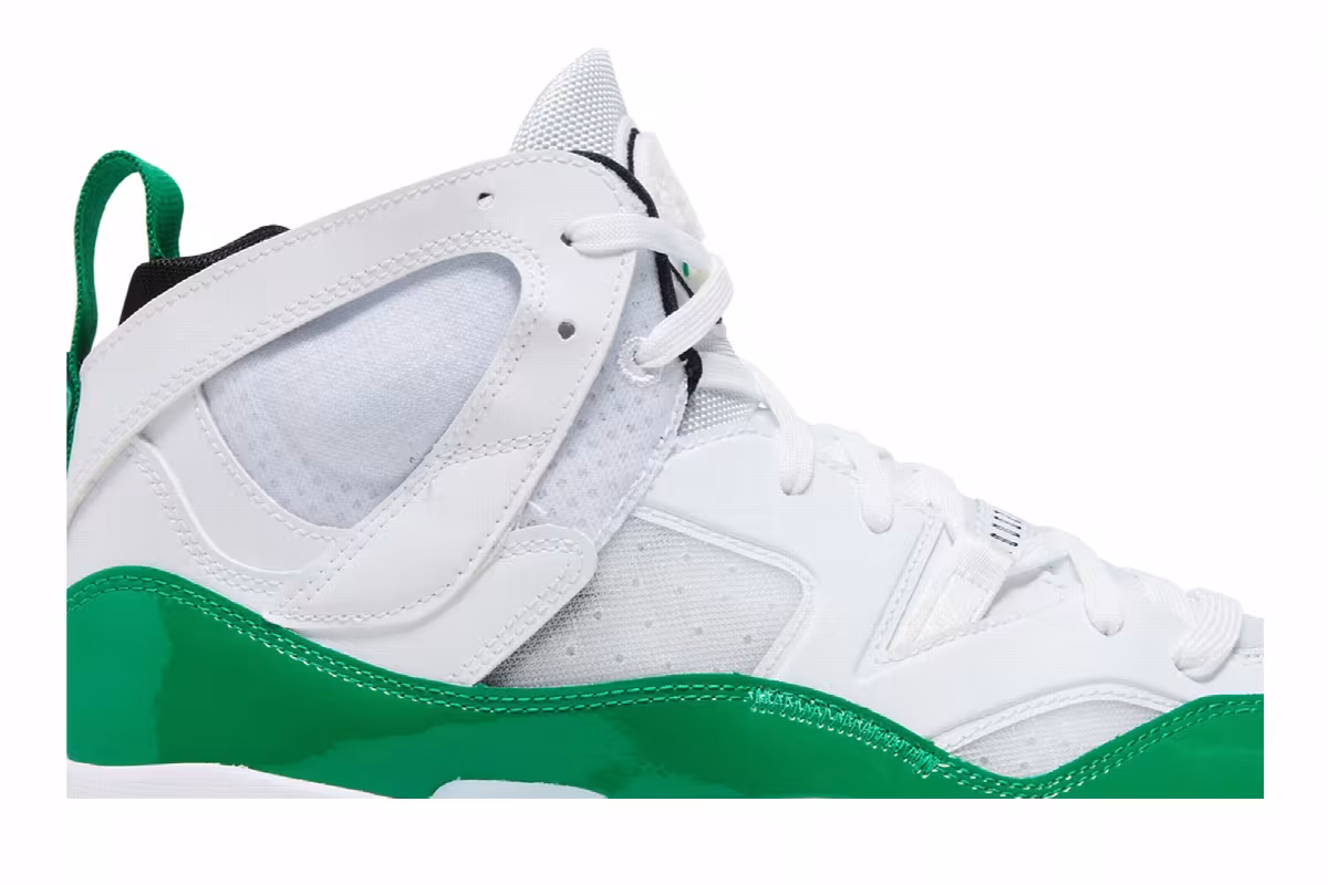 Air Jordan Jumpman Two Trey White Lucky Green, view 3