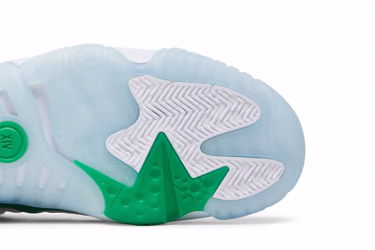 Air Jordan Jumpman Two Trey White Lucky Green, view 6