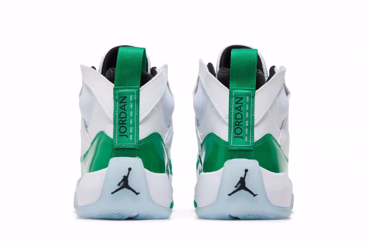 Air Jordan Jumpman Two Trey White Lucky Green, view 7